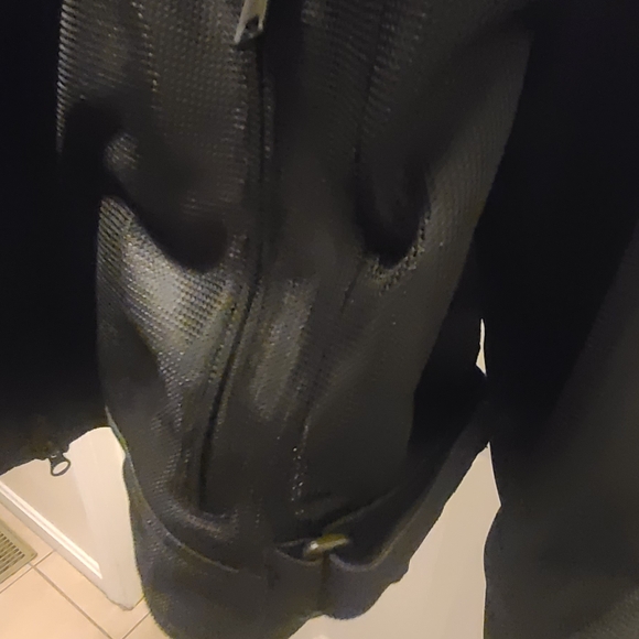 Harley-Davidson Men's Black and Orange Jacket - Picture 4 of 8